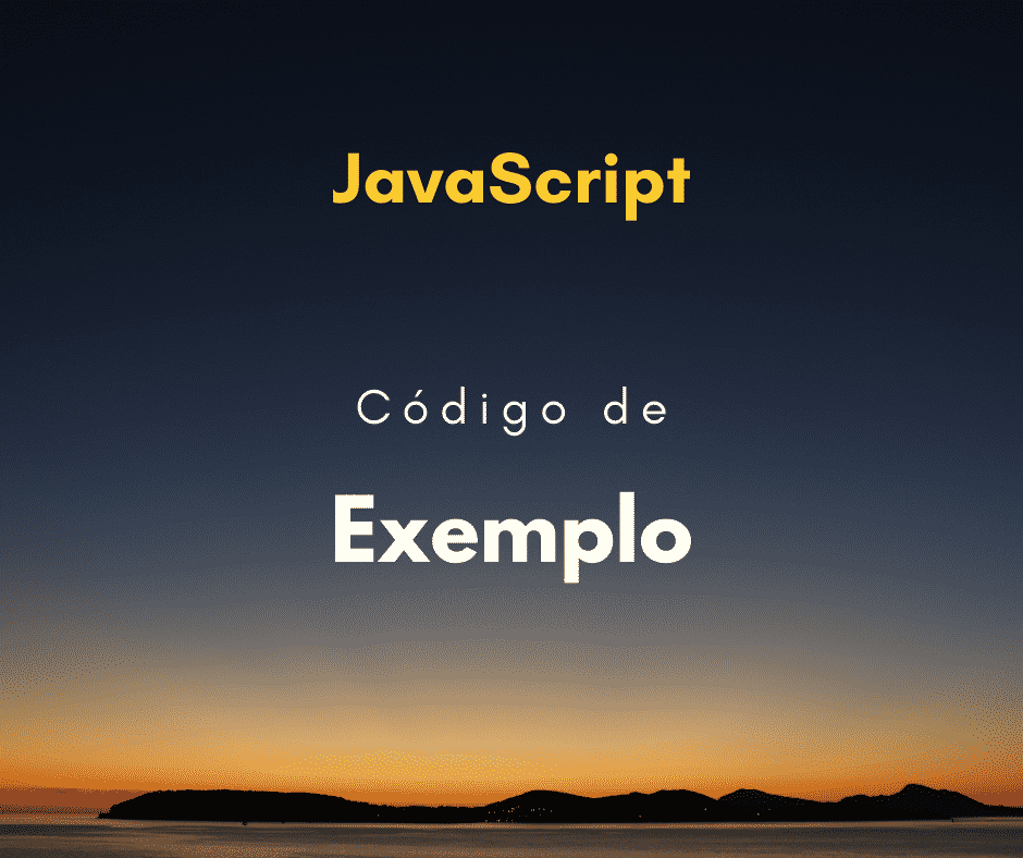 Como escrever códigos de exemplo, sem executar