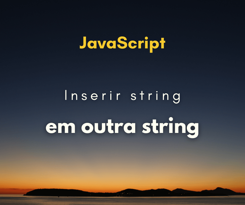 Como inserir string em posição específica de outra string