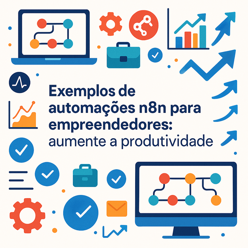 Exemplos de automações n8n para empreendedores: aumente a produtividade