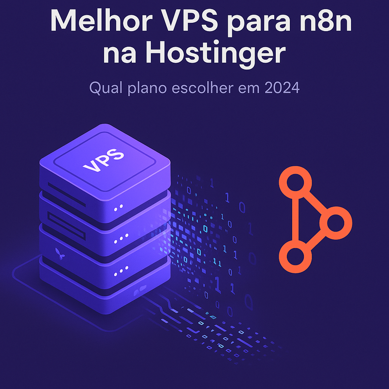 Melhor VPS para n8n na Hostinger: veja qual plano escolher em 2024