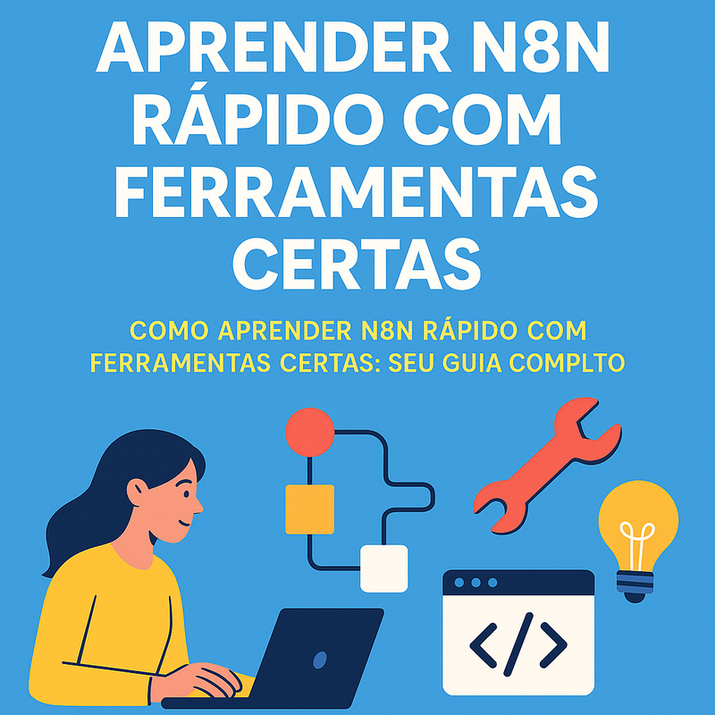 Como aprender n8n rápido com ferramentas certas: seu guia completo
