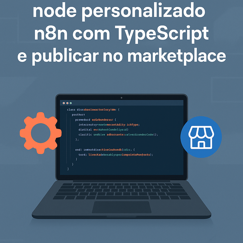 Como criar node personalizado n8n com TypeScript e publicar no marketplace open-source