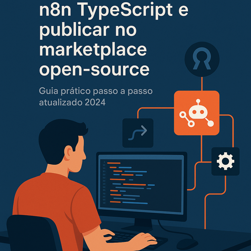 Como criar node personalizado n8n TypeScript e publicar no marketplace open-source