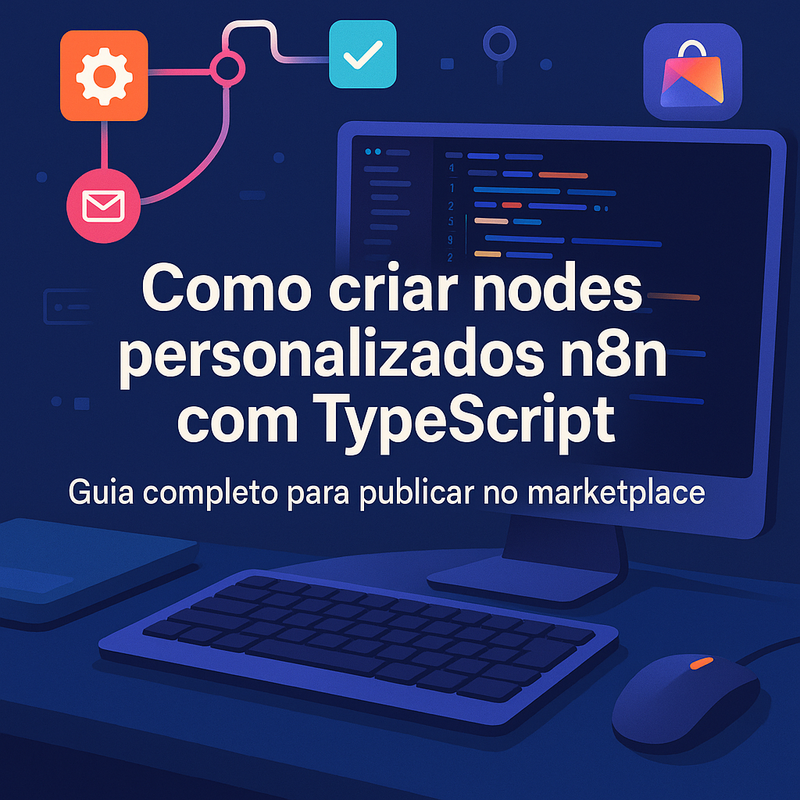 Como criar nodes personalizados para n8n com TypeScript e publicar no marketplace