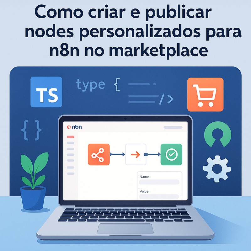 Como criar e publicar nodes personalizados para n8n no marketplace