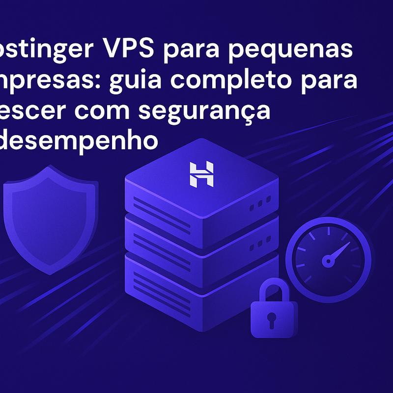 Hostinger VPS para pequenas empresas: guia completo para crescer com segurança e desempenho