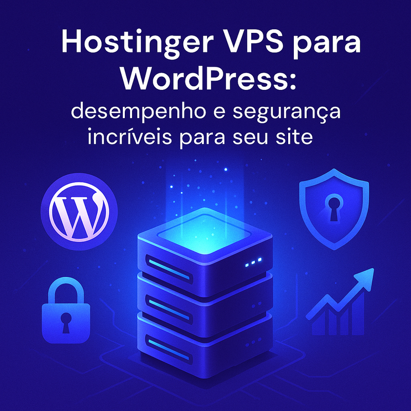 Hostinger VPS para WordPress: desempenho e segurança incríveis para seu site