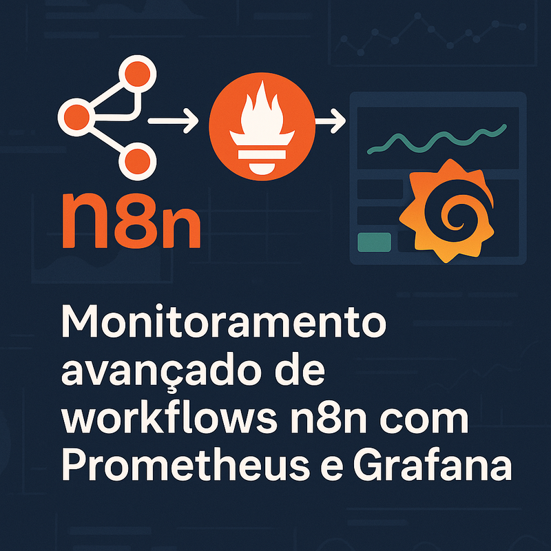 Monitoramento avançado de workflows n8n com Prometheus e Grafana