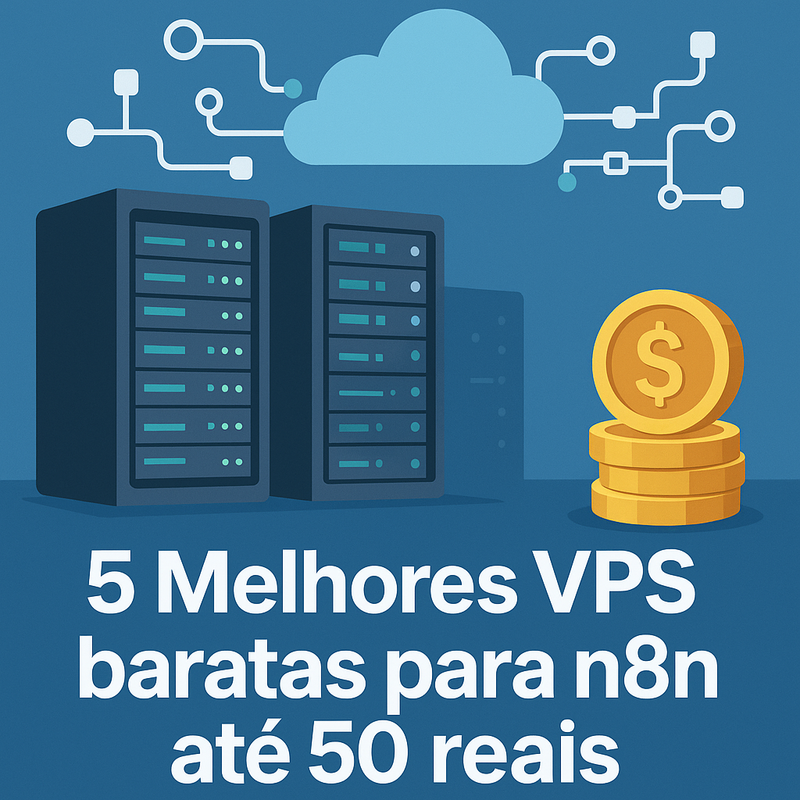 5 melhores VPS baratas para n8n até 50 reais mensais sem perder estabilidade
