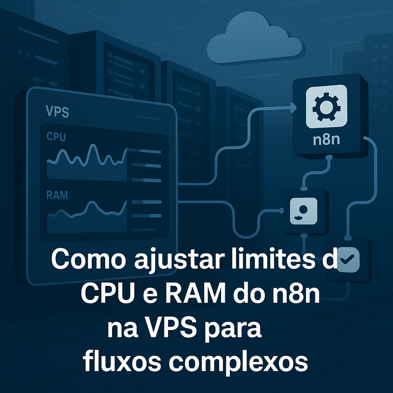 Como ajustar limites de CPU e RAM do n8n na VPS para fluxos complexos