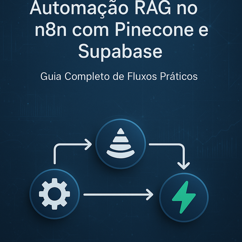 Automação RAG no n8n com Pinecone e Supabase: Guia Completo de Fluxos Práticos