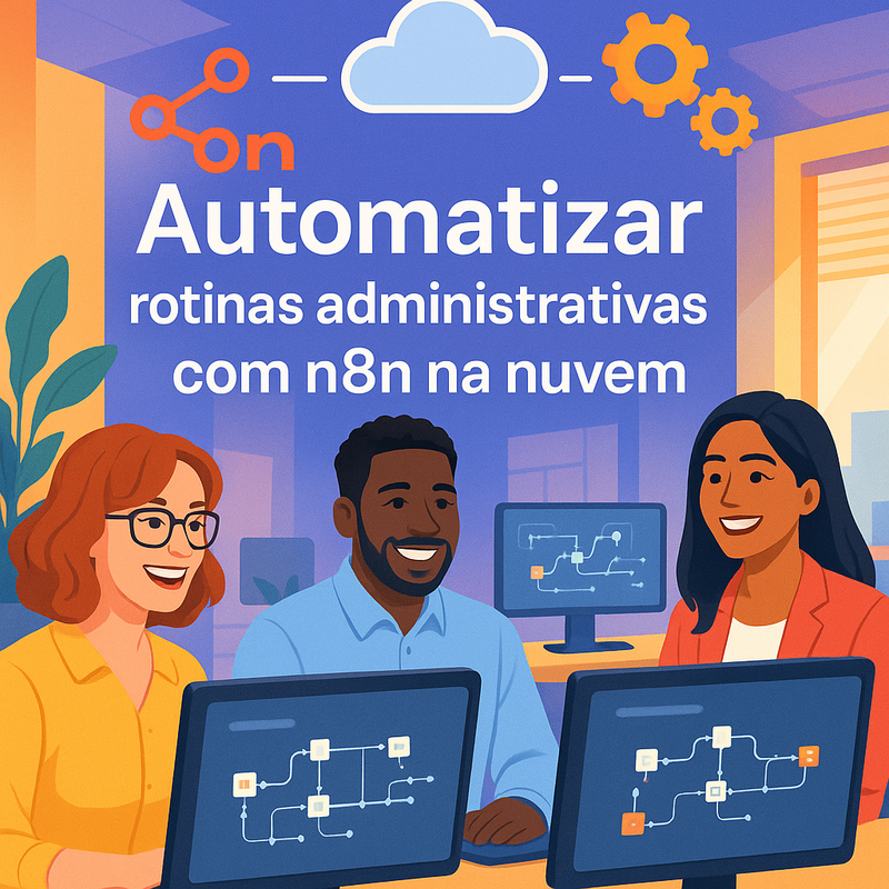 Como automatizar rotinas administrativas com n8n na nuvem para pequenas empresas em 2025