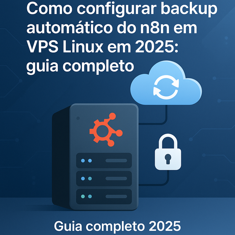 Como configurar backup automático do n8n em VPS Linux em 2025: guia completo
