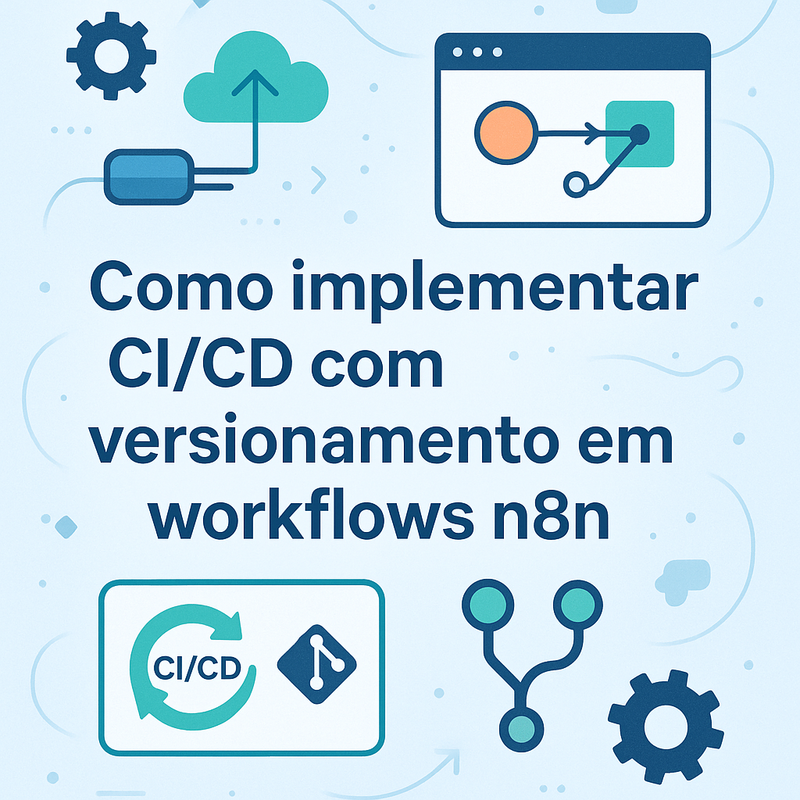 Como implementar CI/CD com versionamento em workflows n8n: guia DevOps e GitOps