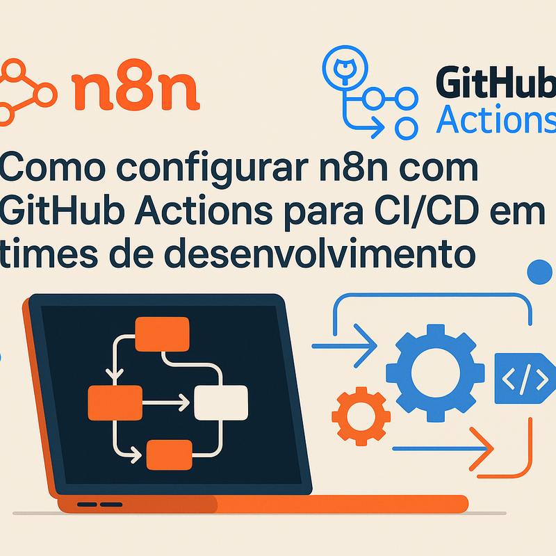 Como configurar n8n com GitHub Actions para CI/CD em times de desenvolvimento