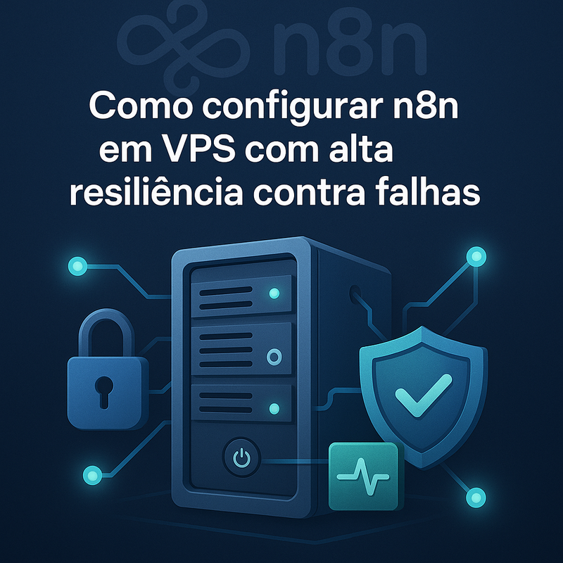 Como configurar n8n em VPS com alta resiliência contra falhas