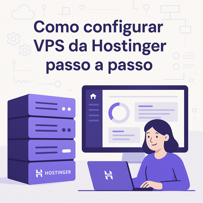 Como configurar VPS da Hostinger passo a passo (Guia Completo para Iniciantes)