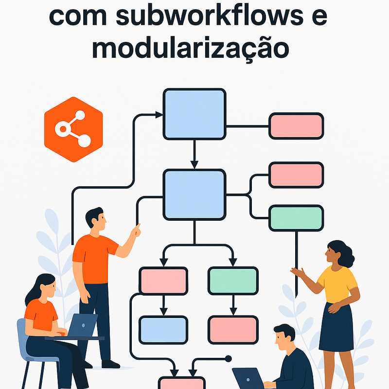 Como escalar automações n8n com subworkflows e modularização: Guia para grandes projetos