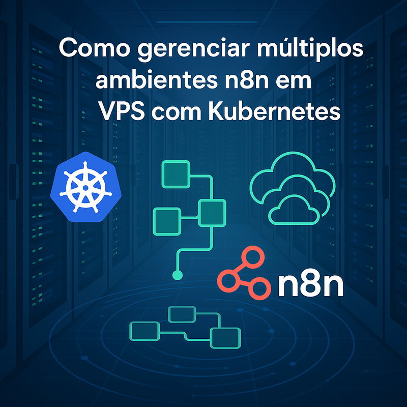 Como gerenciar múltiplos ambientes n8n em VPS com Kubernetes