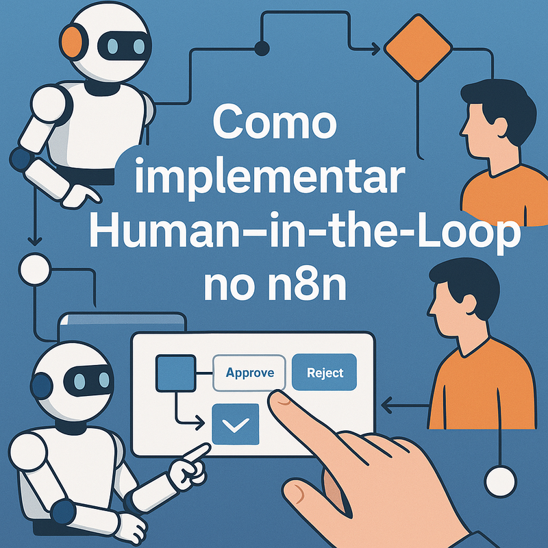 Como implementar Human-in-the-Loop no n8n: guia completo para validação e intervenção humana