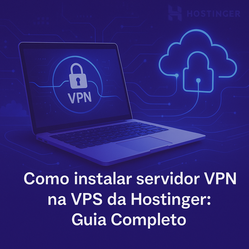 Como instalar servidor VPN na VPS da Hostinger: Guia Completo