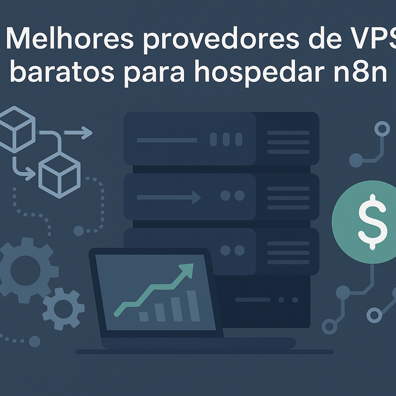 Melhores provedores de VPS baratos para hospedar n8n