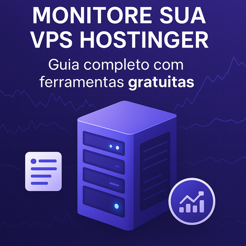 Como monitorar logs e desempenho da sua VPS Hostinger com ferramentas gratuitas