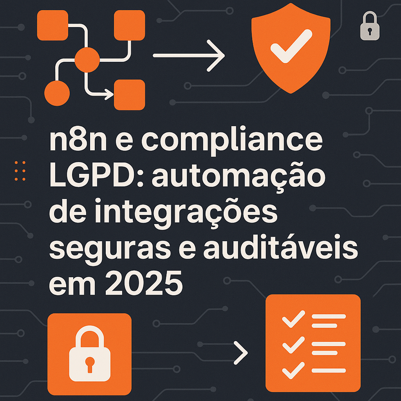 n8n e compliance LGPD: automação de integrações seguras e auditáveis em 2025