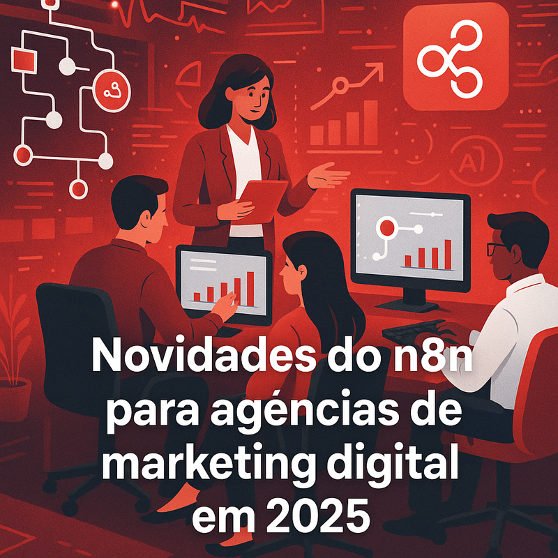 Novidades do n8n para agências de marketing digital em 2025