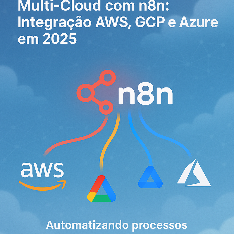 Orquestração de Workflows Multi-Cloud com n8n: Integração AWS, GCP e Azure em 2025