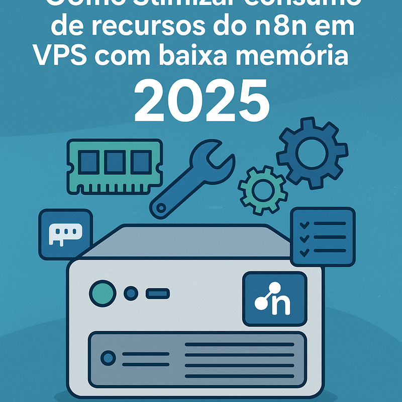 Como otimizar consumo de recursos do n8n em VPS com baixa memória em 2025