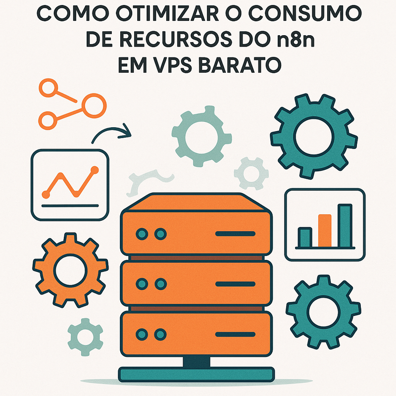 Como otimizar o consumo de recursos do n8n em VPS barato: Guia completo