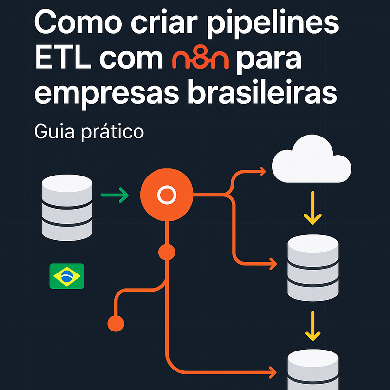 Como criar pipelines ETL com n8n para empresas brasileiras: guia prático