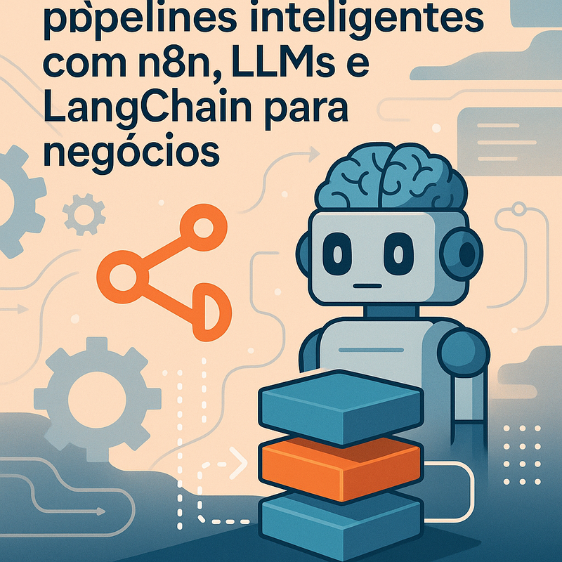 Como criar pipelines inteligentes com n8n, LLMs e LangChain para negócios