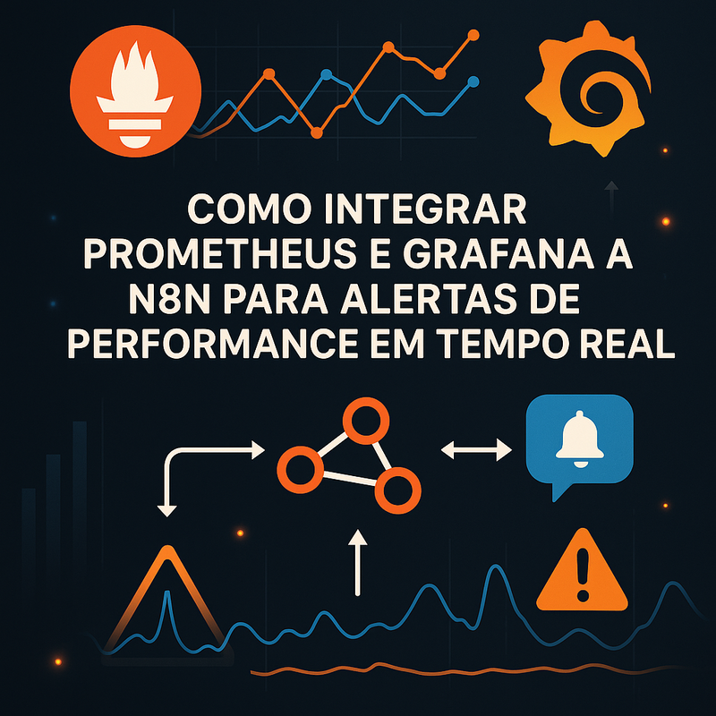 Como integrar Prometheus e Grafana ao n8n para alertas de performance em tempo real