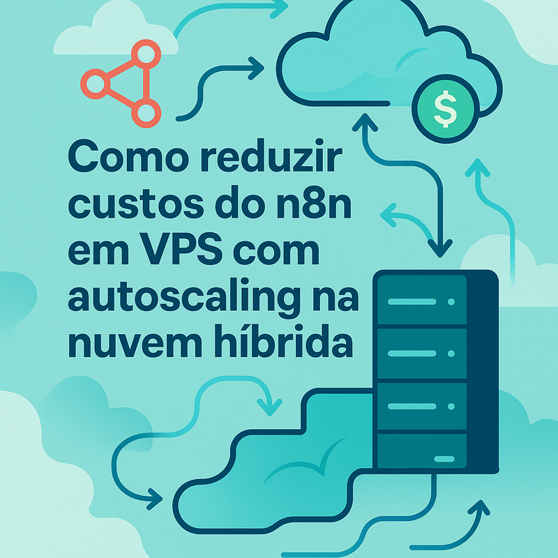 Como reduzir custos do n8n em VPS com autoscaling na nuvem híbrida