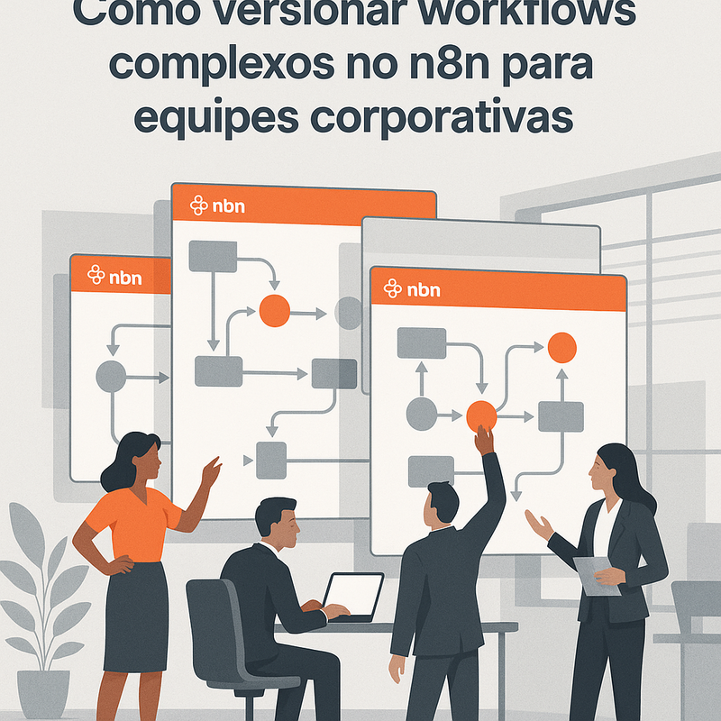 Como versionar workflows complexos no n8n para equipes corporativas