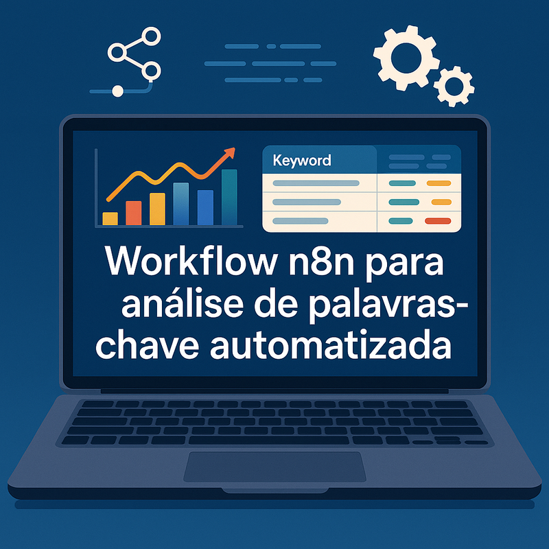 Como criar um workflow n8n para análise de palavras-chave automatizada