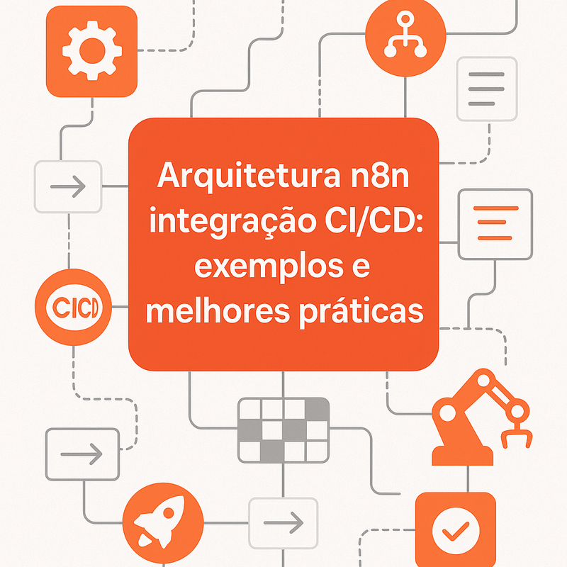 Arquitetura n8n integração CI/CD: exemplos e melhores práticas para escalar workflows