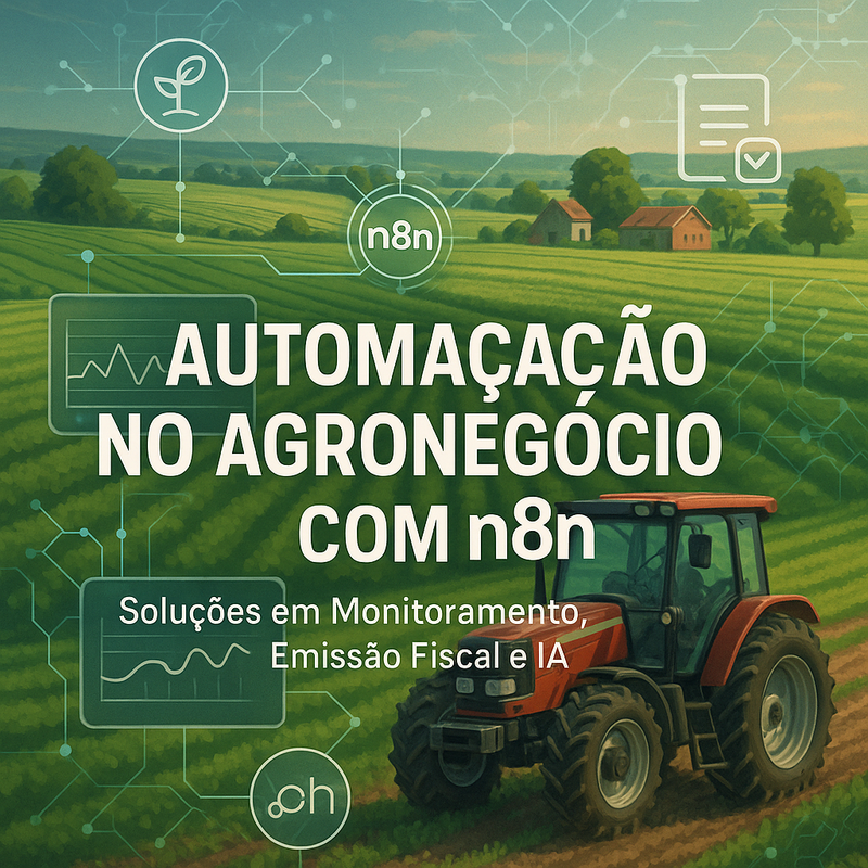 Automação no Agronegócio com n8n: Soluções em Monitoramento, Emissão Fiscal e IA