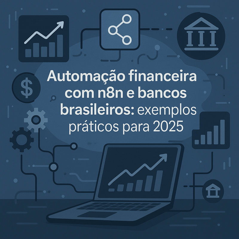 Automação financeira com n8n e bancos brasileiros: exemplos práticos para 2025