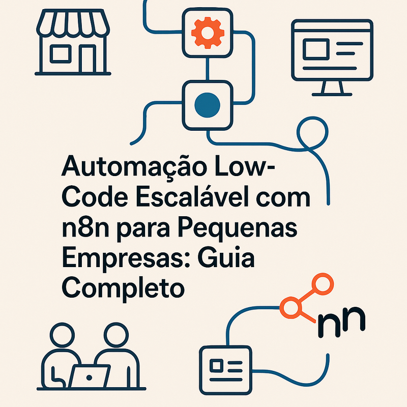 Automação Low-Code Escalável com n8n para Pequenas Empresas: Guia Completo