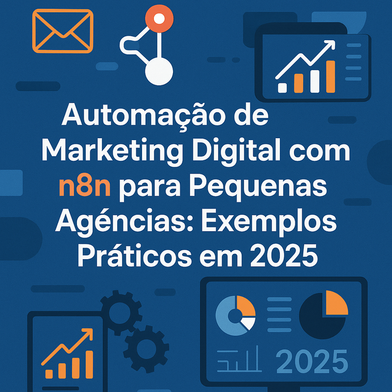 Automação de Marketing Digital com n8n para Pequenas Agências: Exemplos Práticos em 2025