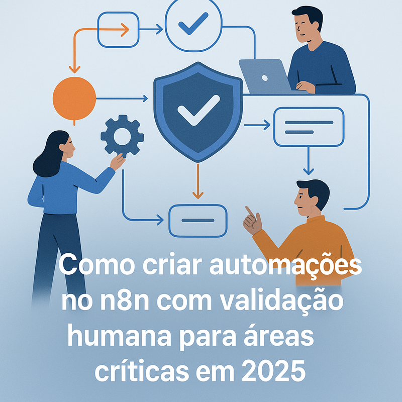 Como criar automações no n8n com validação humana para áreas críticas em 2025