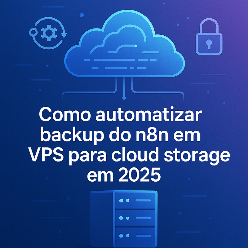 Como automatizar backup do n8n em VPS para cloud storage em 2025