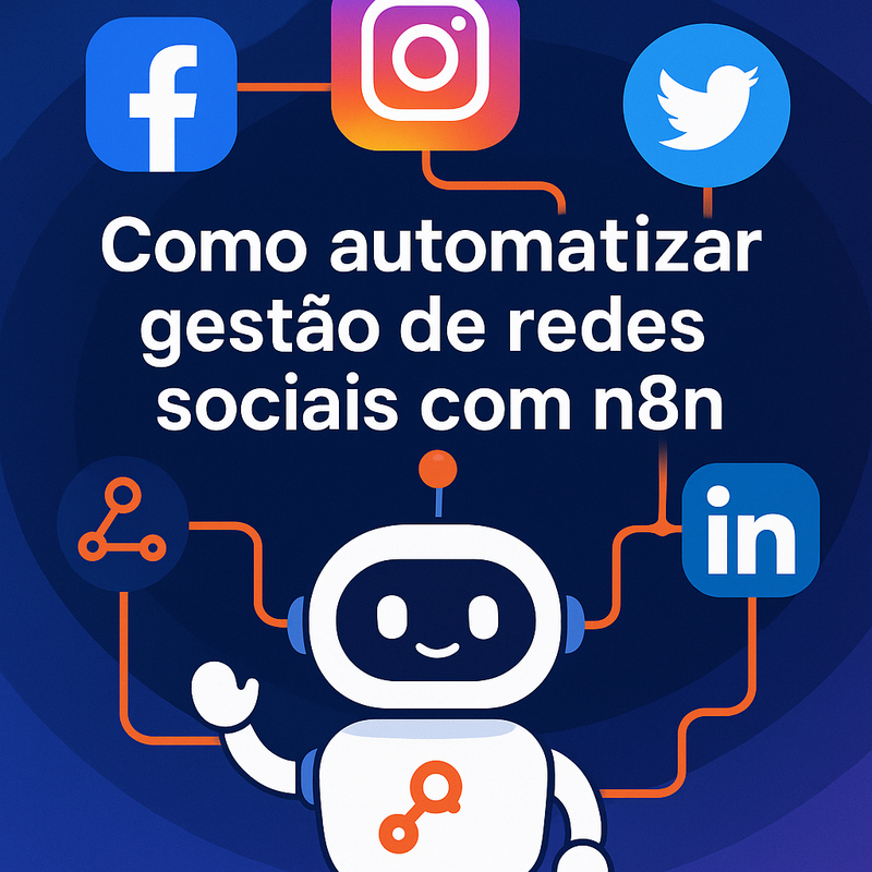 Como automatizar gestão de redes sociais com n8n: guia completo