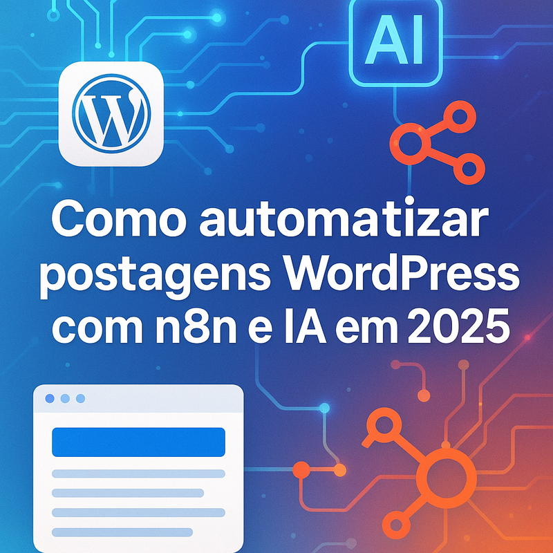 Como automatizar postagens WordPress com n8n e IA em 2025