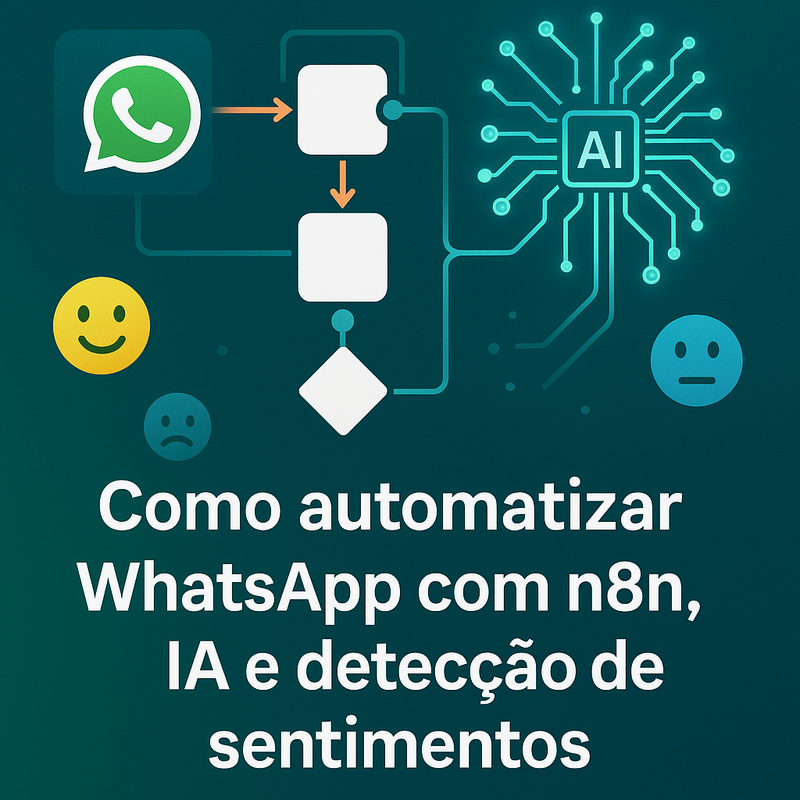 Como automatizar WhatsApp com n8n, IA e detecção de sentimentos