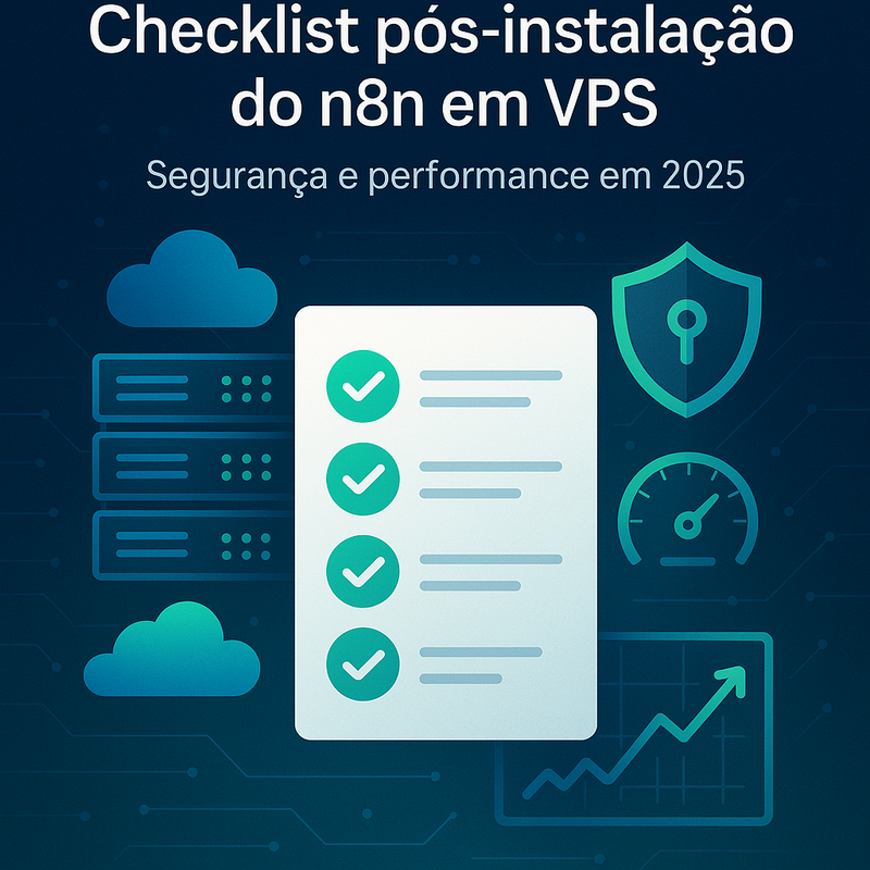 Checklist pós-instalação do n8n em VPS: segurança e performance em 2025