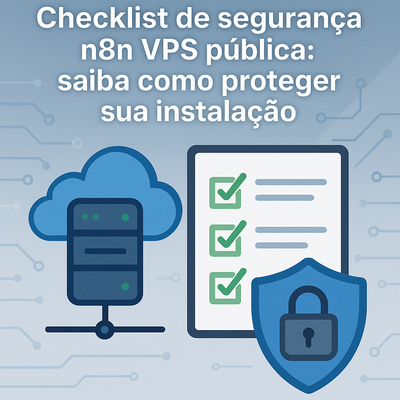 Checklist de segurança n8n VPS pública: saiba como proteger sua instalação